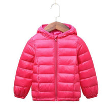 Autumn Winter Hooded Children Down Jackets For Girls Candy Color Warm Kids Down Coats For Boys - Fab Getup Shop