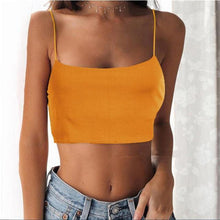 Crop Tops Solid Summer Camis Women Casual Tank Tops Vest Sleeveless Crop Tops - Fab Getup Shop