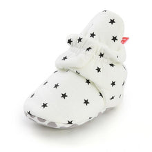 Newborn Baby Socks Shoes Boy Girl Star Toddler First Walkers Booties Cotton Comfort Soft Anti-slip Warm Infant Crib Shoes - Fab Getup Shop