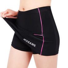 WOSAWE Cycling Shorts Women's Skirts 4D Gel Padded Gel Black Underpant Bicycle Bike Underwear Clothes Downhill Shorts Size S-XL - Fab Getup Shop
