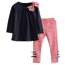 Toddler Girls Clothes Kids Autumn Winter T Shirt Pants Christmas Clothes Set - Fab Getup Shop