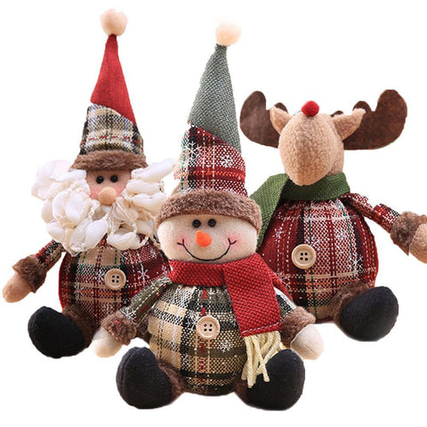 Snowman Doll Merry Chirstmas Decor for Home Table - Fab Getup Shop