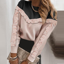 Elegant Lace Hollow Out Long Sleeve Blouse Women Shirts 2021 Spring New Fashion Patchwork Ruffle Tops Office Ladies Casual Blusa - Fab Getup Shop