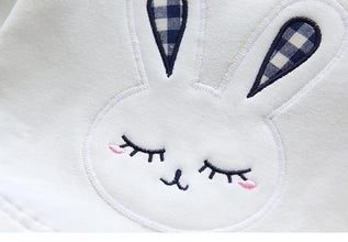 High Quality Spring Baby Girl Clothes Girl Baby Dress Long Sleeve Cartoon Embroiderie Bunny Princess Dress Clothes 3 Designs - Fab Getup Shop