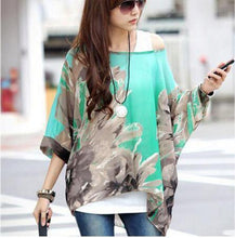 Tops New Summer Style 2017 4XL 5XL 6XL Plus Size Women Chiffon Blouse Shirt European Style Casual Blouses Blusas For Big Women - Fab Getup Shop