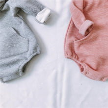 Baby Girl Long Sleeve Bunny Hooded Boy Romper Newborn Outfit Kids Bodysuit Kid Easter Warm Cotton Outfits - Fab Getup Shop