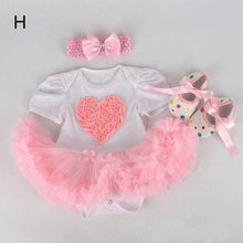 Christmas Baby Girl Infant 3pcs Clothing Sets Suit Princess Tutu Romper Dress/Jumpsuit Xmas Bebe Party Birthday Costumes Vestido - Fab Getup Shop