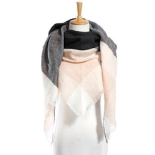 Winter Scarf Plaid Scarf Designer Unisex Acrylic Basic Shawls Women's Scarves  VS051 - Fab Getup Shop
