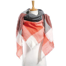 Winter Scarf Plaid Scarf Designer Unisex Acrylic Basic Shawls Women's Scarves  VS051 - Fab Getup Shop
