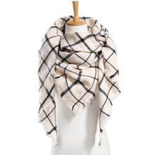 Winter Scarf Plaid Scarf Designer Unisex Acrylic Basic Shawls Women's Scarves  VS051 - Fab Getup Shop