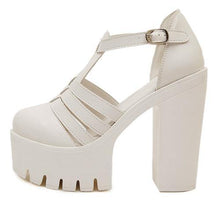 Gdgydh  Summer Fashion High Platform Sandals Women Casual Ladies Shoes China Black White Size EURO 35 to 40 - Fab Getup Shop