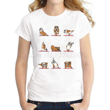 Newest fashion design women t-shirt Pomeranian/Cat /Soth/Elephant/English Bulldog/Pug short sleeve casual tops - Fab Getup Shop
