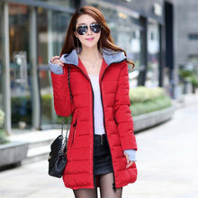 Wadded Jackets  Female  Women's Winter Down Jacket Cotton Slim Women Down Parka Ladies Coat plus size M-XXXL CC276 - Fab Getup Shop