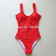 White Red Black Swimsuit one piece swimwear women backless monokini bodysuit bathing suit swim wear maillot de bain femme V128 - Fab Getup Shop