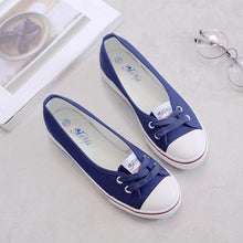 Spring light canvas shoes women shoes slip-on Korean tide students set foot pedal flat shoes - Fab Getup Shop