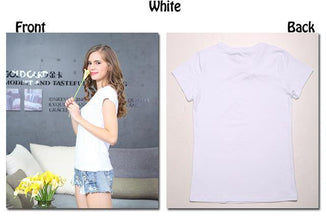 18 Color S-3XL Plain T Shirt Women Cotton Elastic Basic T-shirts Female Casual Tops Short Sleeve T-shirt Women 002 - Fab Getup Shop