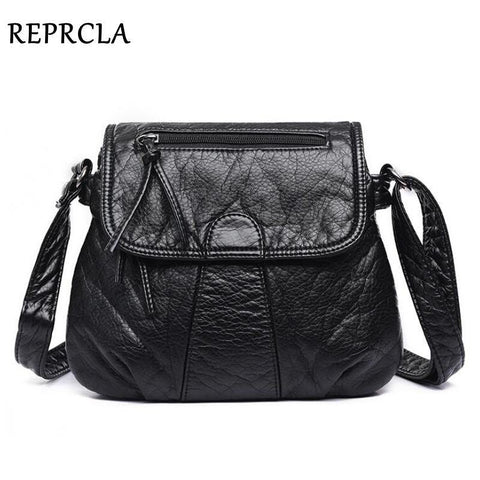 REPRCLA Brand Designer Women Messenger Bags Crossbody Soft PU Leather Shoulder Bag Fashion Women Bags Handbags - Fab Getup Shop