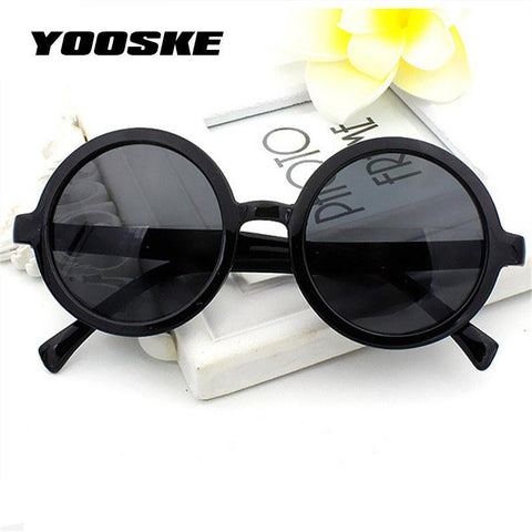 Yooske Vintage Round Sunglasses Women Classic Retro Coating Sun Glasses Female Male Sun Glasses - Fab Getup Shop
