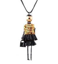 Fashion Necklaces For Women 2016 Statement Doll Pendant Necklace Lovely Dress Doll Necklaces & Pendants Maxi Sweaters Chain - Fab Getup Shop