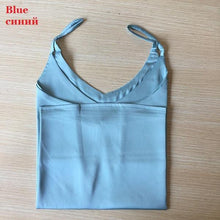 Crop Top Women Camis Silk Satin Halter Top Women Camisole Summer Style Sexy Sleeveless Vest Slim White Tops - Fab Getup Shop