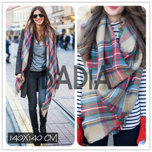 Tartan Oversize Plaid Blanket Scarf