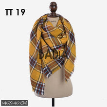 Tartan Oversize Plaid Blanket Scarf