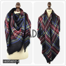 Tartan Oversize Plaid Blanket Scarf