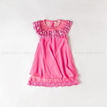 Girls Princess Dress Children Evening Clothing Kids Chiffon  Lace Dresses BabyGirl Party Prom Pearl - Fab Getup Shop