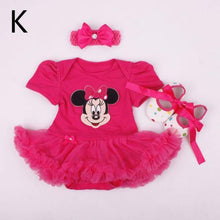 Christmas Baby Girl Infant 3pcs Clothing Sets Suit Princess Tutu Romper Dress/Jumpsuit Xmas Bebe Party Birthday Costumes Vestido - Fab Getup Shop