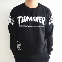 Thrasher Hoodie  New Skateboard Sweartshirt Pullover Sudadera Hombre Camouflage Grey Blue Black Hip Hop Hoodie Thrasher - Fab Getup Shop