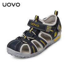 UOVO brand  summer beach kids shoes closed toe sandals for boys and girls designer toddler sandals for 4 - 15 years old kids - Fab Getup Shop