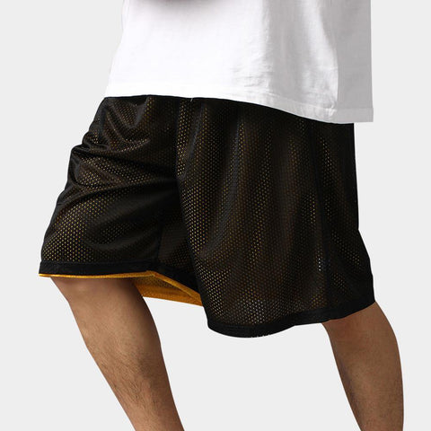 Reversible Casual Shorts Men Summer Double-Way Breathable Sporting Basketballs Shorts - Fab Getup Shop