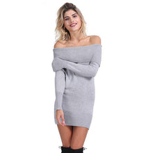 Long Sleeve Knitted Bodycon Dress