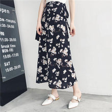 25 Colors  Bohemian High Waist Floral Print Summer Skirts Womens Boho Asymmetrical Chiffon Skirt Maxi Long Skirts - Fab Getup Shop