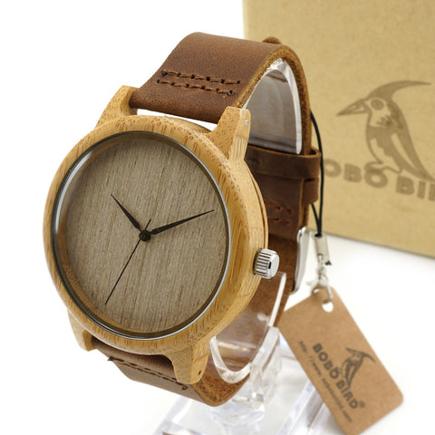 Luxury Round Case Elegant Quartz Wristwatch