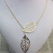 Double Leaf Stylish Necklace